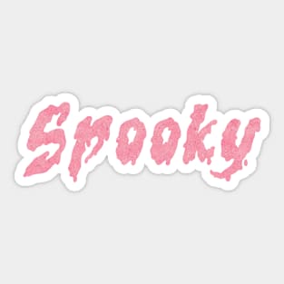 Spooky Sticker